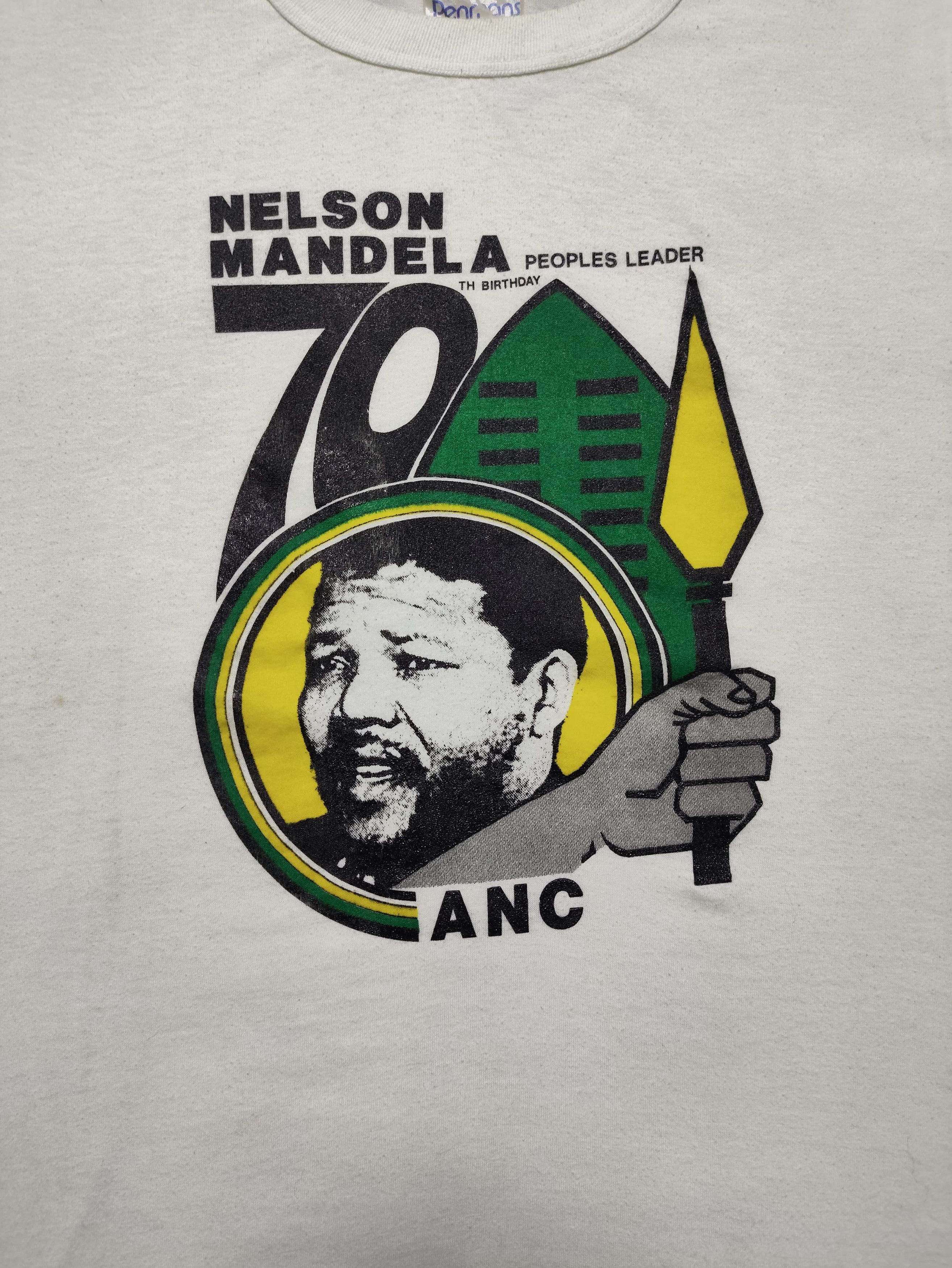 Vintage Vintage Nelson Mandela Size US XL / EU 56 / 4 - 2 Thumbnail