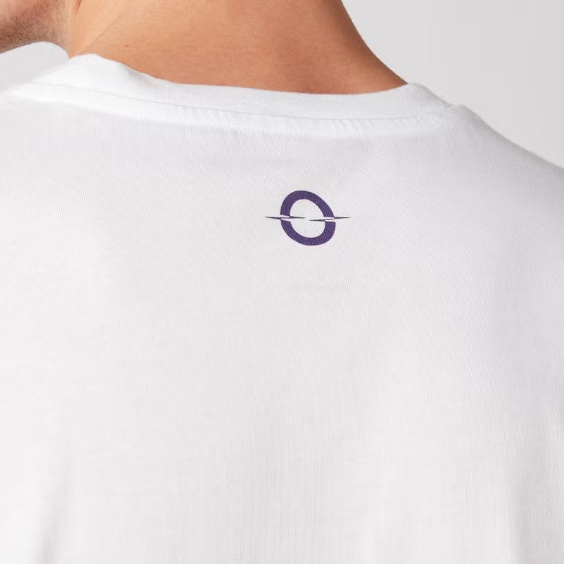 OAMC o1mle1124 Borealis Short Sleeve T-Shirt in White/Blue Size US S / EU 44-46 / 1 - 4 Thumbnail