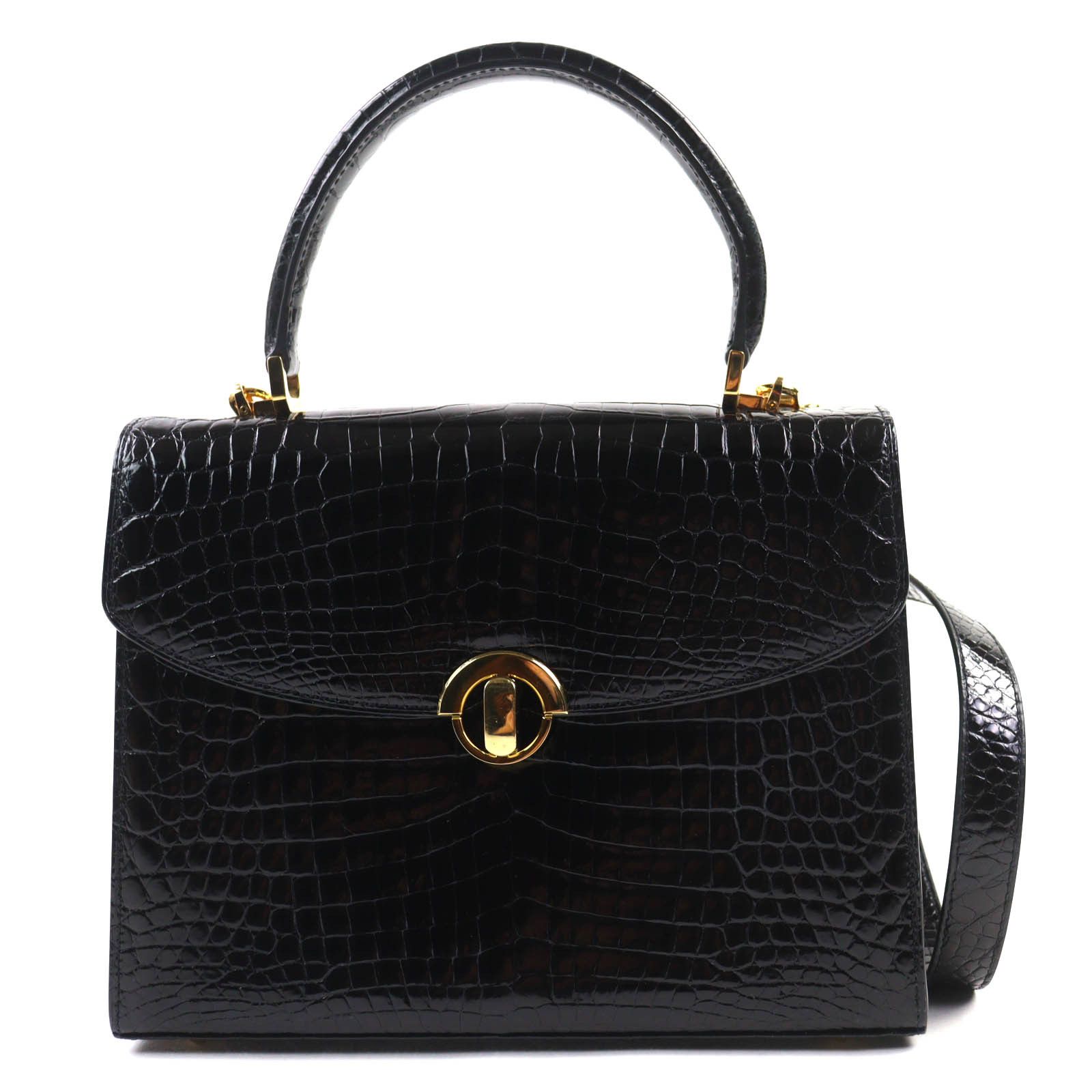 Other Other KWANPEN Crocodile Handbag Leather Handbag DUTY FREE for USA Size ONE SIZE - 1 Thumbnail