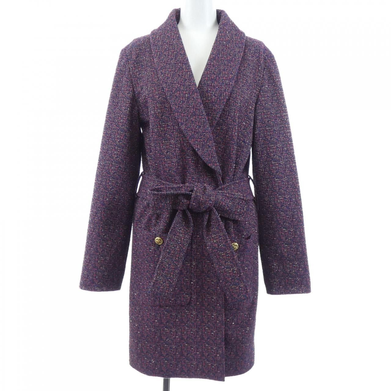 Chanel Chanel Chanel Wool Coat Others Outerwear P54357V40895 DUTY FREE for USA Size ONE SIZE - 1 Thumbnail