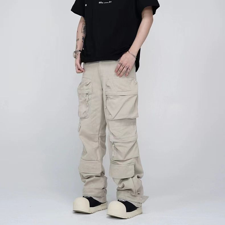 Japanese Brand × Vintage Multi pocket utility grunge baggy cargo pants Size US 34 / EU 50 - 10 Thumbnail