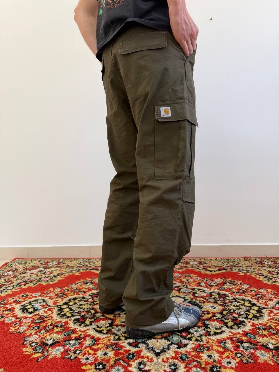 Carhartt Carhartt Cargo Carpenter Work Y2K Baggy Pants Size US 34 / EU 50 - 5 Thumbnail