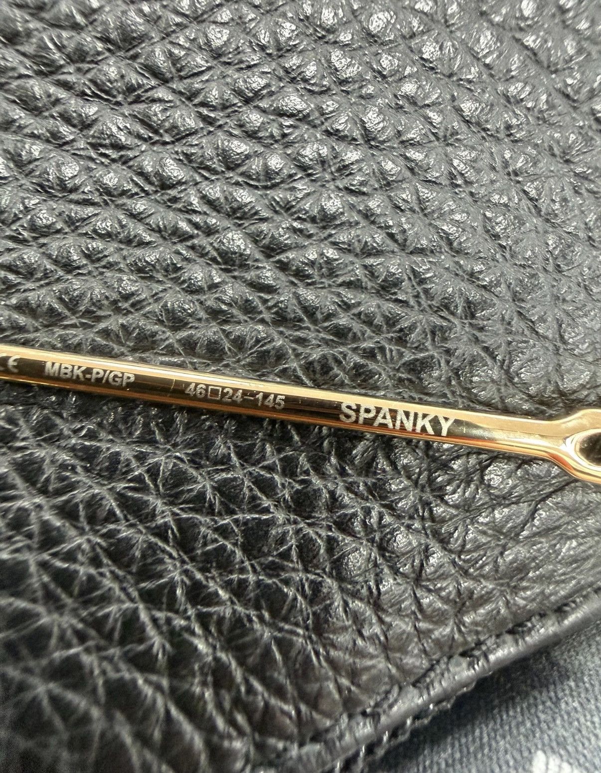 Chrome Hearts Chrome Hearts Spanky Collection 22K Gold Cross Glasses Size ONE SIZE - 6 Thumbnail