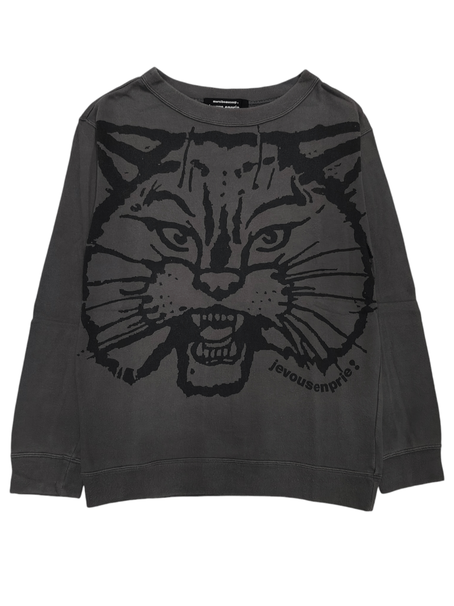 mercibeaucoup 🇯🇵Mercibeaucoup🇯🇵by Issey Miyake Tiger Art Sweatshirts Size M / US 6-8 / IT 42-44 - 1 Thumbnail
