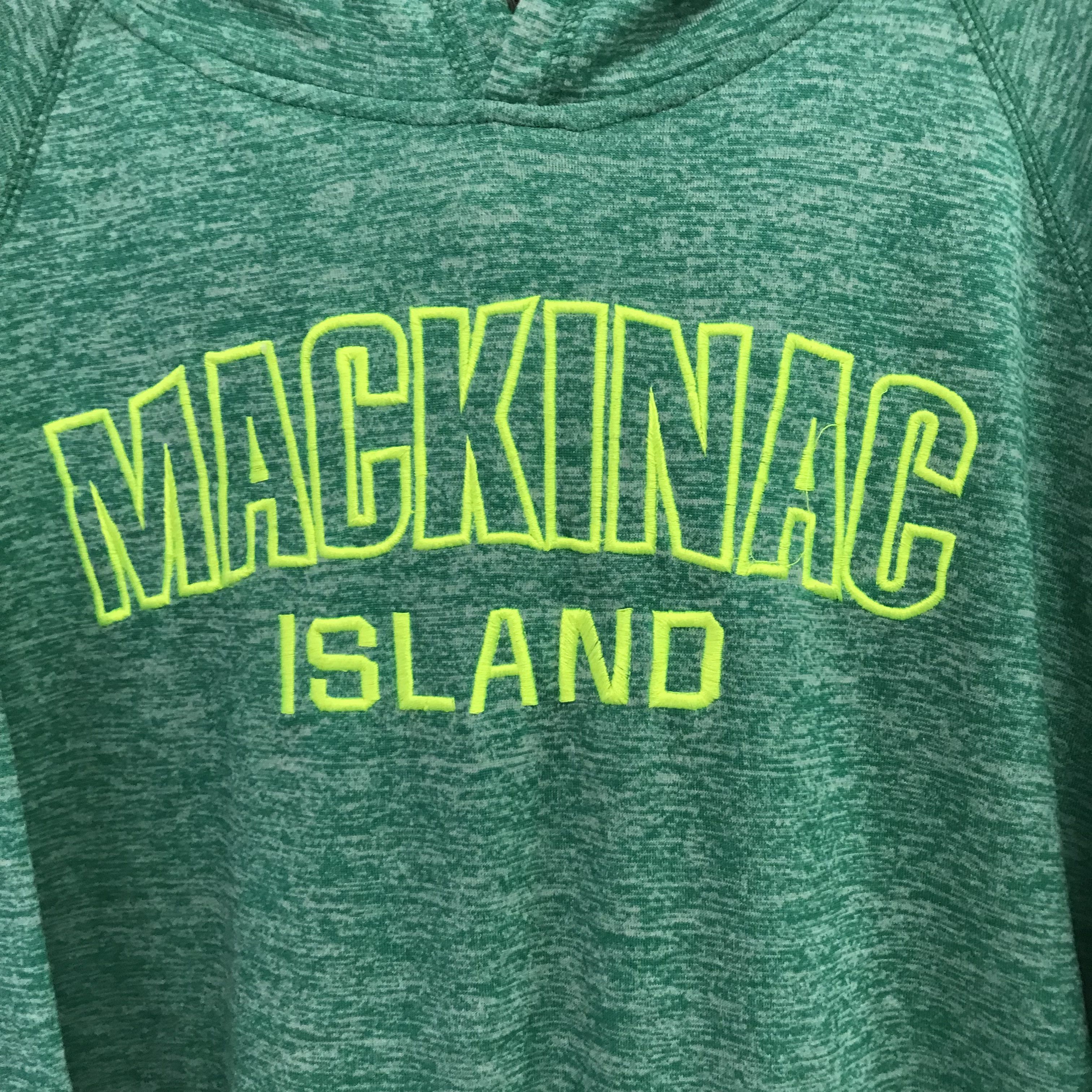 Vintage Vintage Mackinac Island Green Sweater 2Xlarge - 369 Size US XXL / EU 58 / 5 - 4 Thumbnail