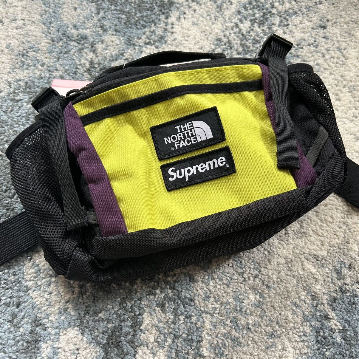 Supreme × The North Face FALL WiNTER 2018 TNF EXPEDiTiON WAiST BAG SULPHUR NYLON YKK Size ONE SIZE - 3 Thumbnail