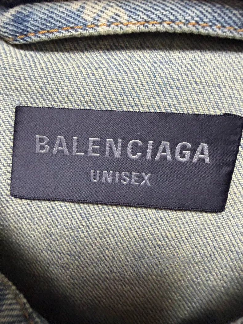 Balenciaga Balenciaga Denim jacket Size US S / EU 44-46 / 1 - 3 Thumbnail