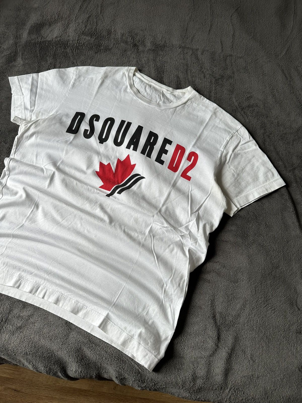 Dsquared2 × Japanese Brand DSQUARED2 TEE LOGO RED Size US M / EU 48-50 / 2 - 2 Thumbnail
