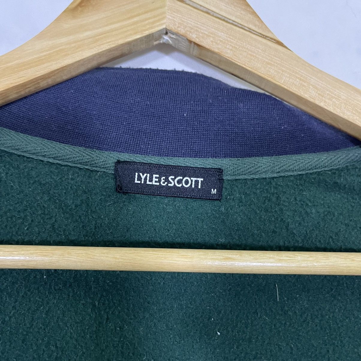 Lyle & Scott VINTAGE LYLE AND SCOTT FLEECE JACKET Size US M / EU 48-50 / 2 - 7 Thumbnail