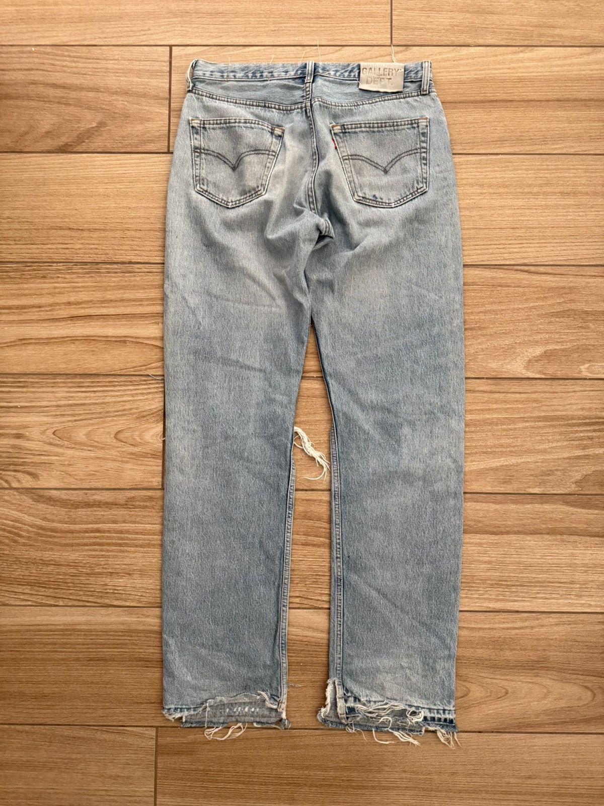 Gallery Dept. Gallery Department Distressed Denim Size US 30 / EU 46 - 12 Thumbnail