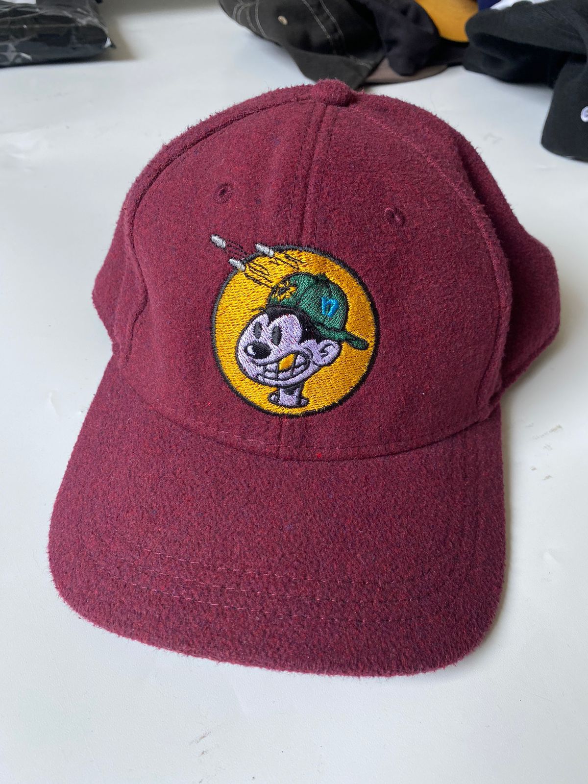 Band Tees × Rap Tees Wreck NY Record Label wool snapback Size ONE SIZE - 1 Thumbnail