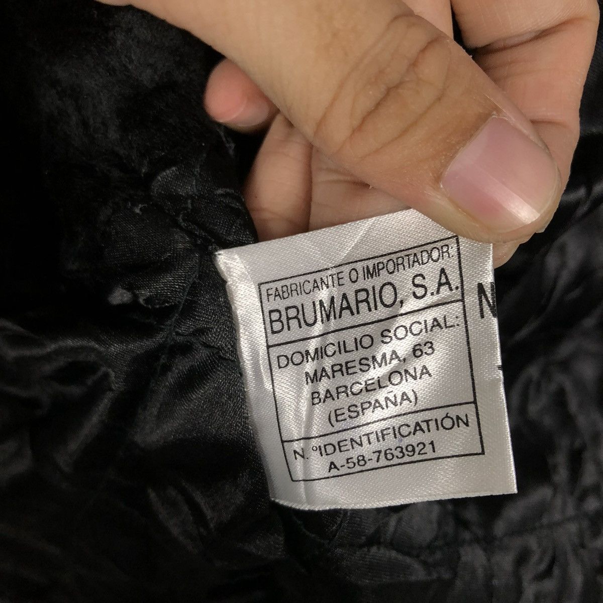 Japanese Brand VINTAGE GENUINE LEATHER JACKET BIKE BRUMAS MINK FUR BLANKET Size US S / EU 44-46 / 1 - 21 Thumbnail