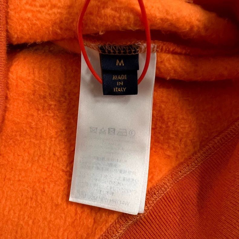 Louis Vuitton Louis Vuitton Orange Fleece Pullover Sweatshirt-2506 Size US M / EU 48-50 / 2 - 6 Thumbnail