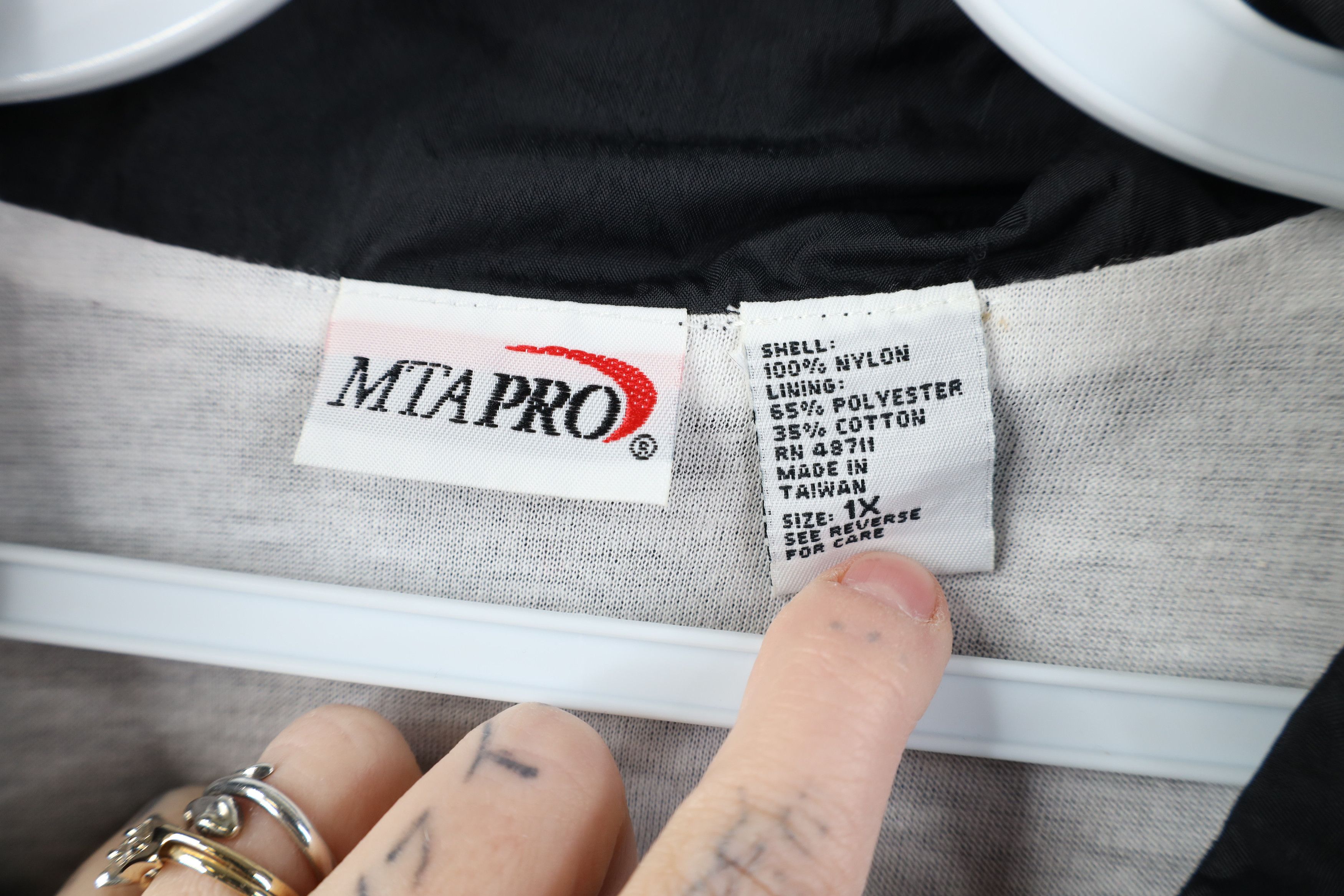Vintage Vintage 90s Streetwear Lined Full Zip Windbreaker Jacket Size XL / US 12-14 / IT 48-50 - 10 Thumbnail