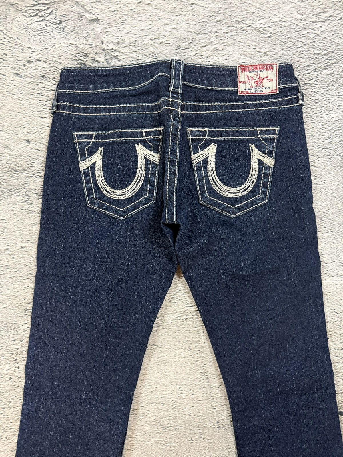 True Religion True Religion jeans vintage bootcut pants navy Rainbow Gina Size US 27 - 2 Thumbnail