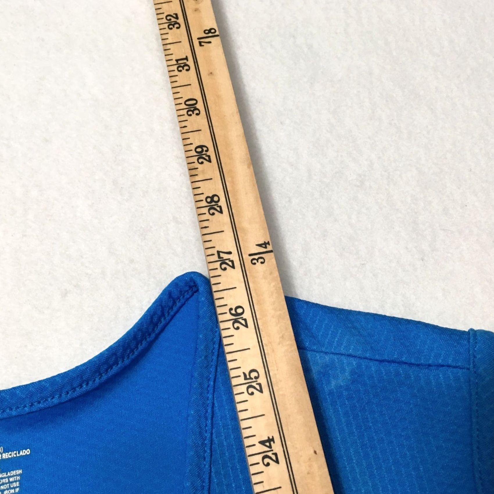 Walmart WALMART GENUINE! WOMENS XL BLUE THRILL EMPLOYEE FULL ZIP VEST Shirt Womens XL Blue Full Zip Vest Size XL / US 12-14 / IT 48-50 - 7 Thumbnail