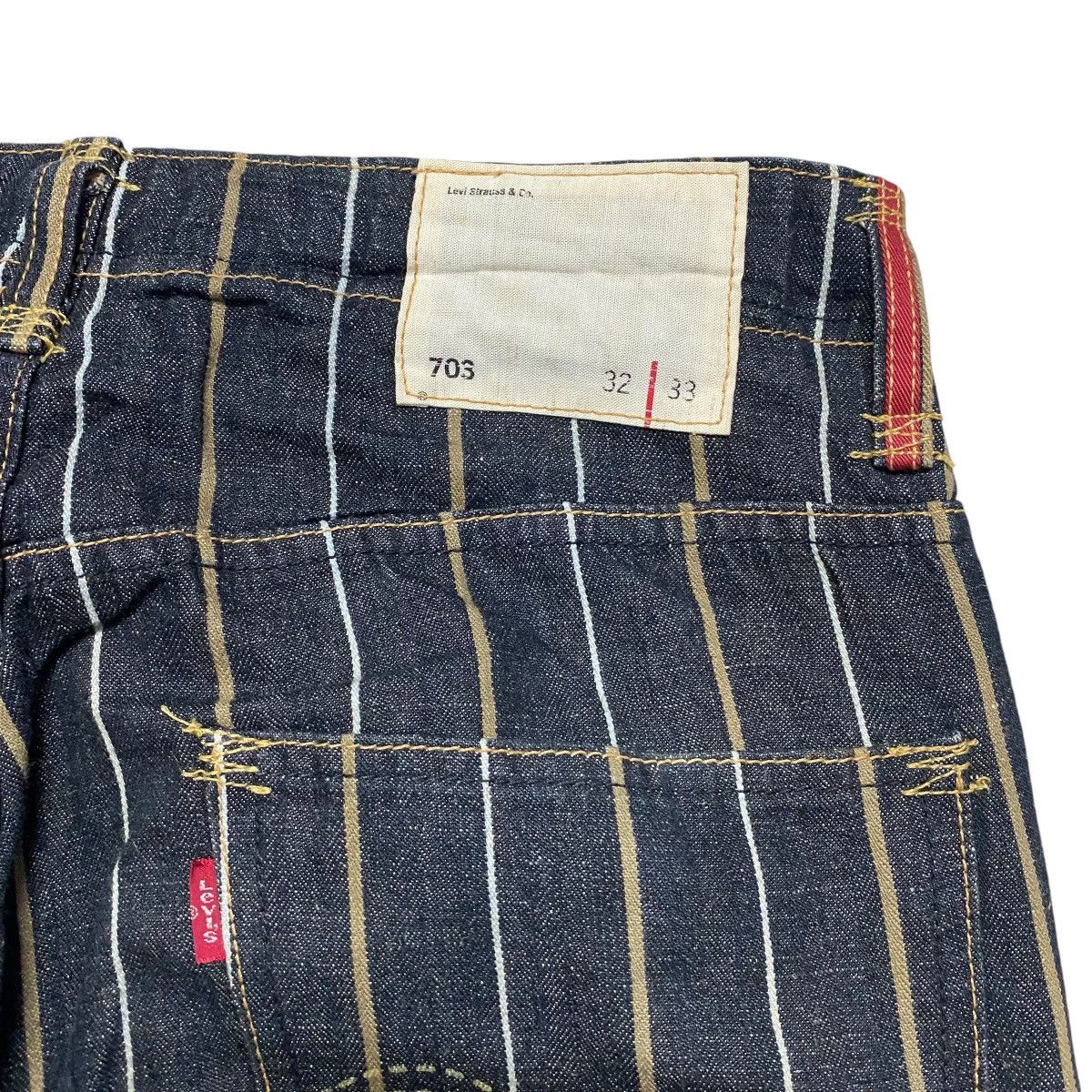 Levi's Levis Red Loop 703 Wabash Denim Jeans Single Pocket Size US 32 / EU 48 - 12 Thumbnail