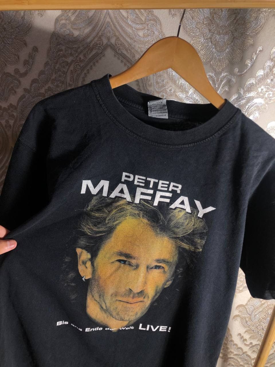 Band Tees × Vintage VERY RARE PETER MAFFAY BIS ANS ENDE DER WELT LIVE TOUR 90s Size US L / EU 52-54 / 3 - 2 Thumbnail