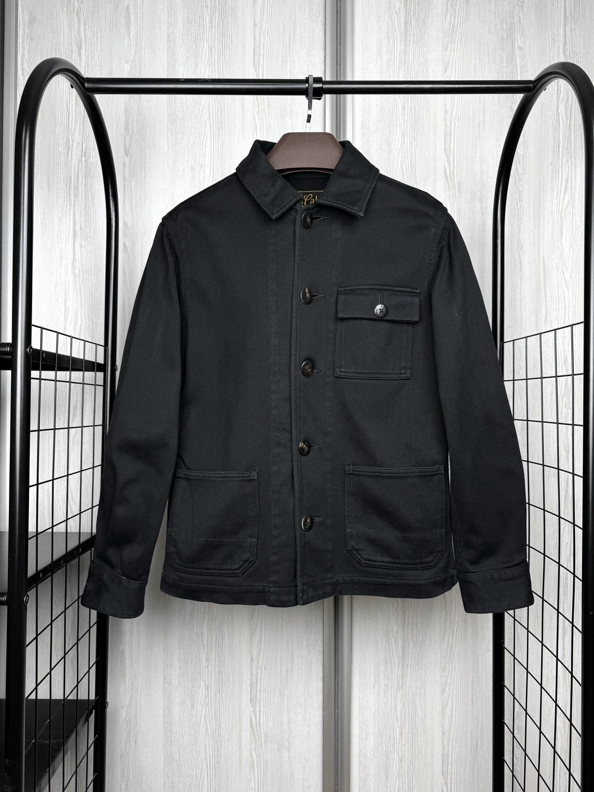 Other The Calee Coverall Cotton Work Chore Black Japanese jacket Size US S / EU 44-46 / 1 - 1 Thumbnail