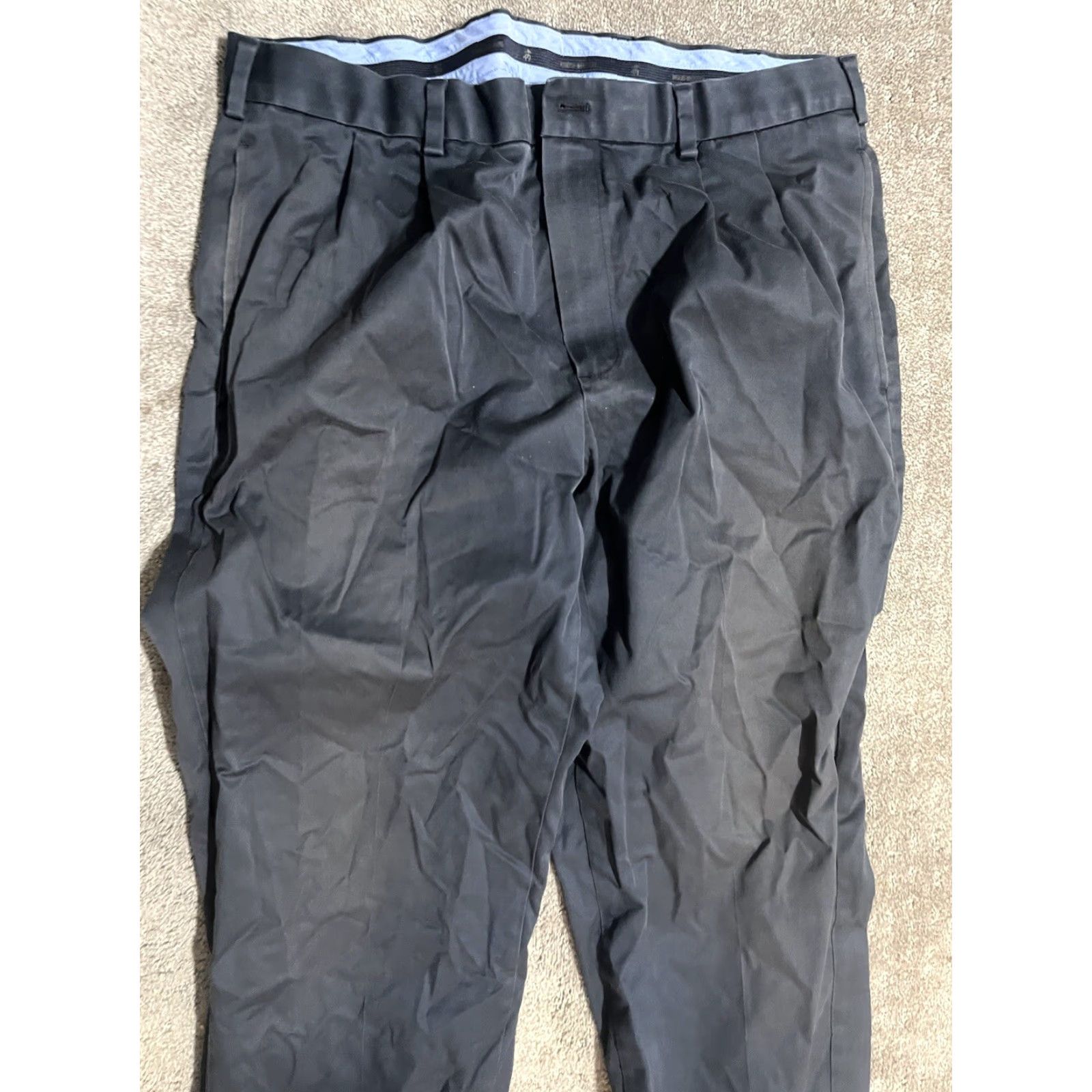Brooks Brothers BROOKS BROTHERS Lightweight Chino Pants 38x34 Navy Blue Mens Size US 38 / EU 54 - 4 Thumbnail