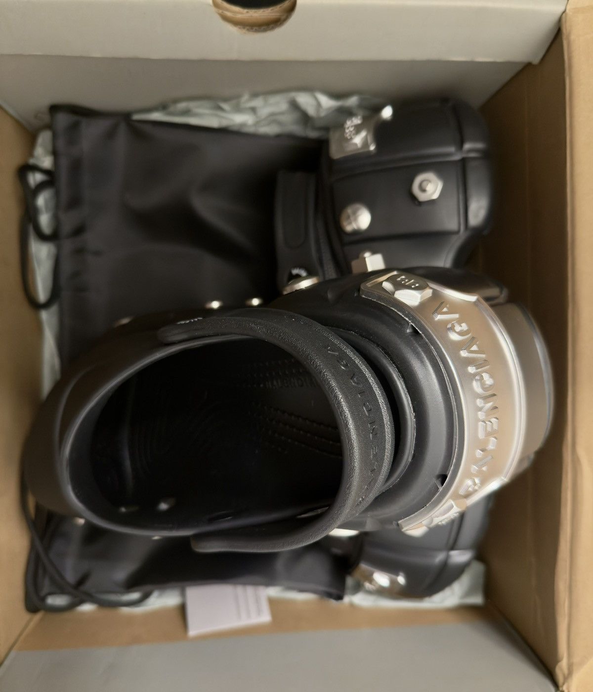 Balenciaga × Crocs Brand New Balenciaga HardCrocs™ Mule – Black – BNIB Size US 10 / EU 43 - 2 Thumbnail