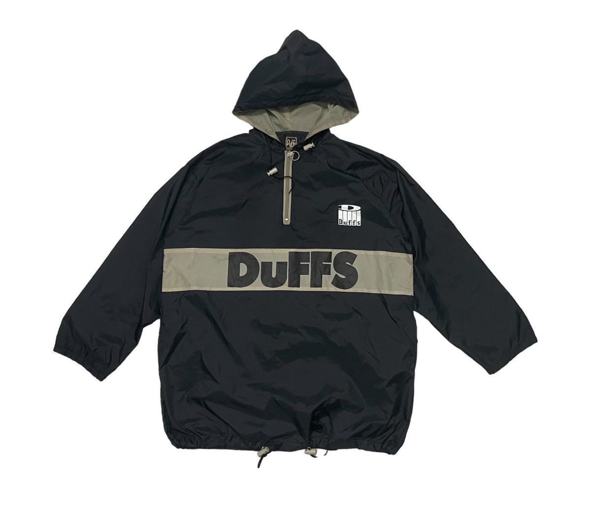 Other RARE 90s DUFFS SKATEBOARD HALF ZIPPER WINDBREAKER RARE Size US XL / EU 56 / 4 - 2 Thumbnail
