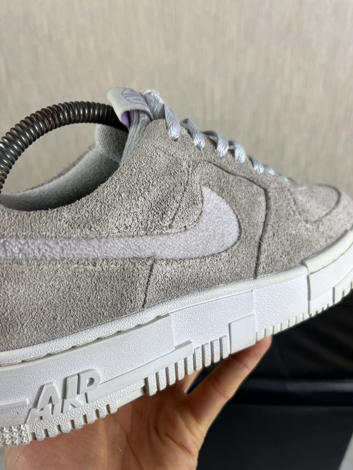 Nike Nike Air Force 1 one pixel suede velvet sneakers shoes lilac Size US 8.5 / EU 41-42 - 8 Thumbnail
