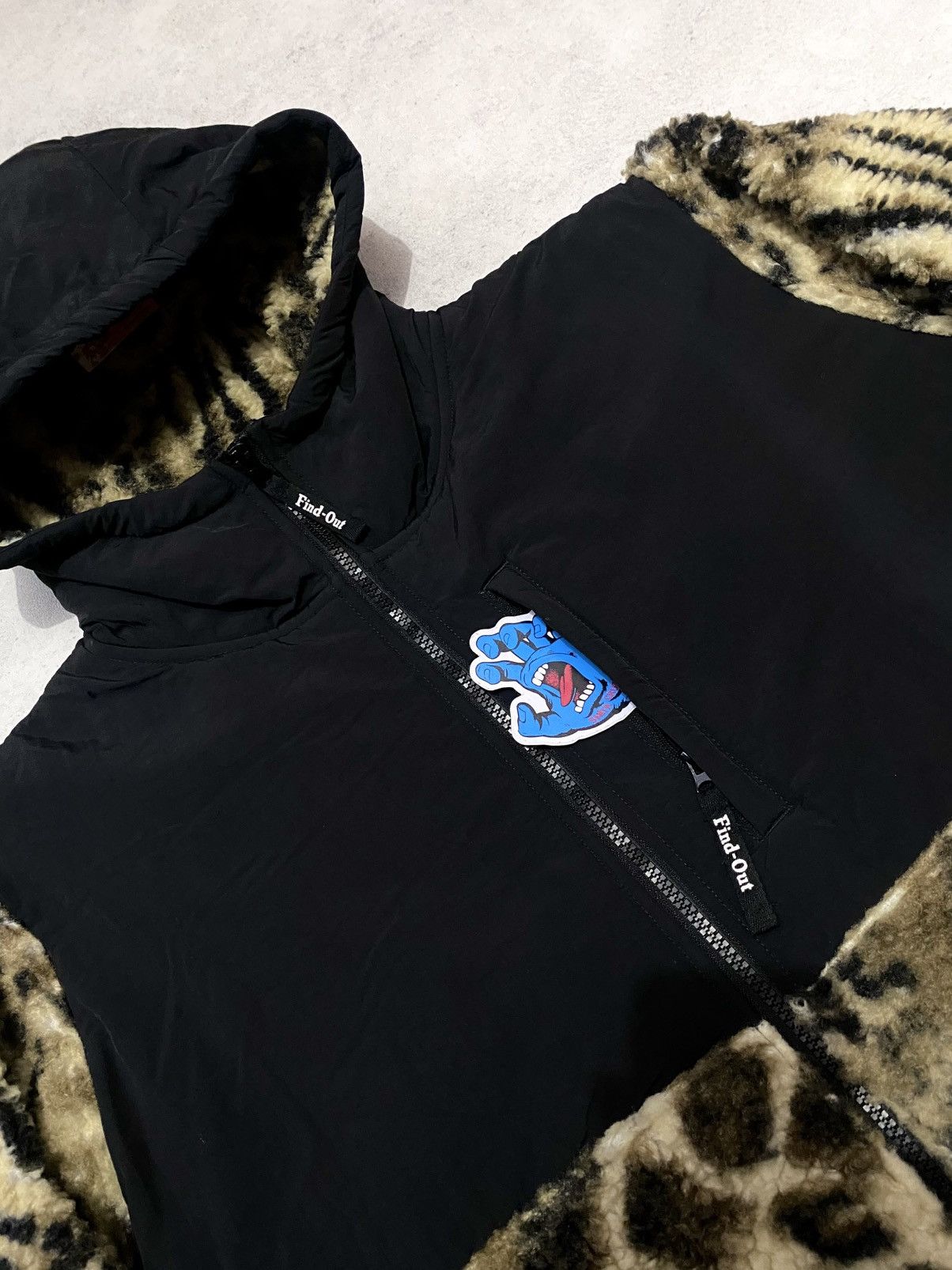 Other Workman Find-Out Leopard Fleece Jacket Size US L / EU 52-54 / 3 - 5 Thumbnail