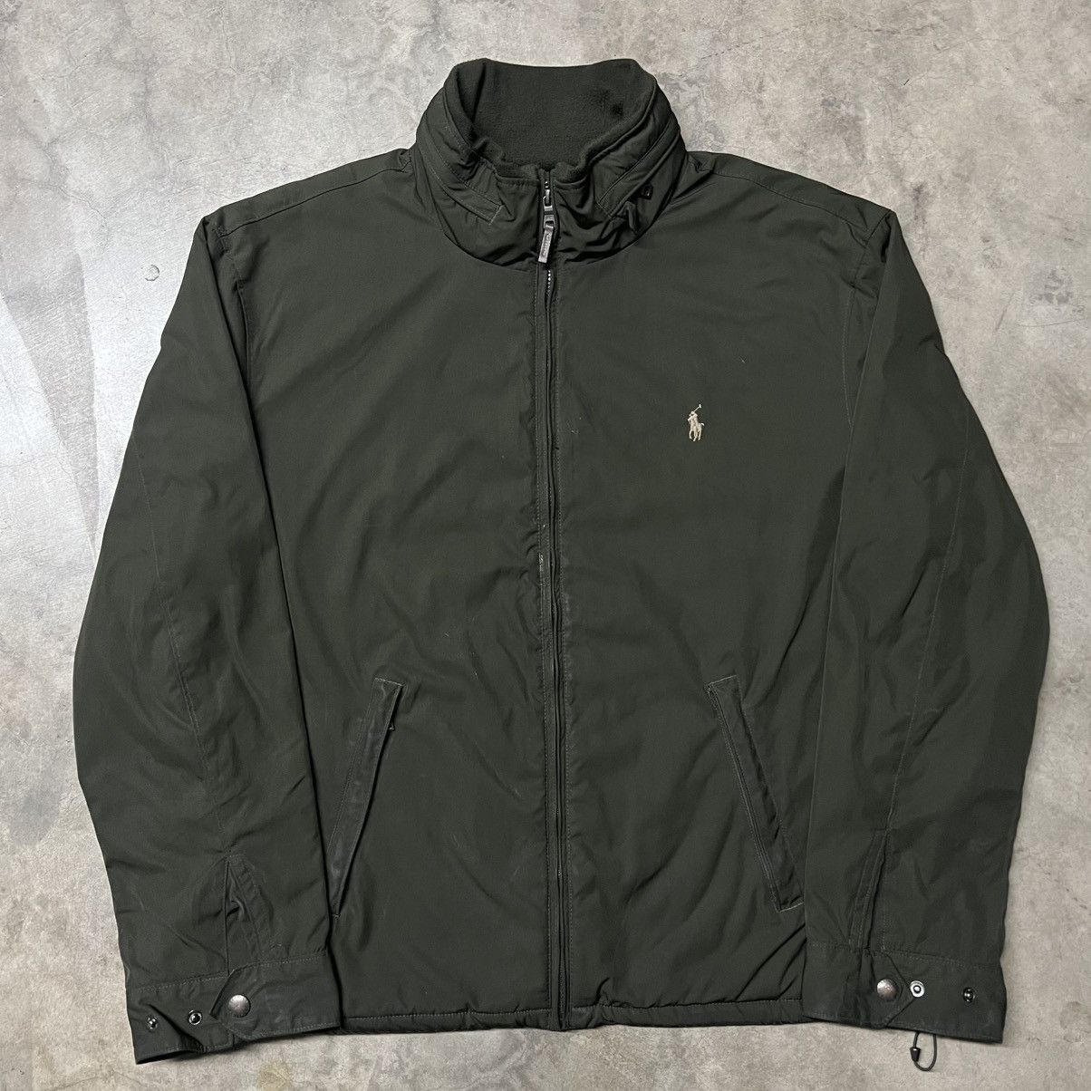 Polo Ralph Lauren × Vintage Vintage 2000’s Polo Ralph Lauren Olive Windbreaker Jacket Size US XXL / EU 58 / 5 - 2 Thumbnail