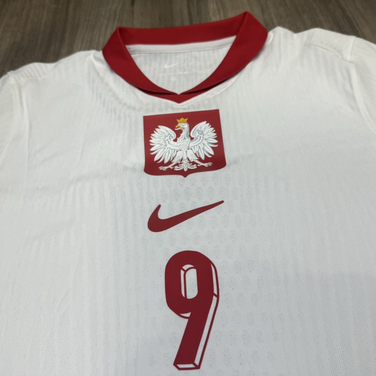 Nike Poland 24/25 player issue home shirt #9 Lewandowski (bnwt) Size US M / EU 48-50 / 2 - 3 Thumbnail