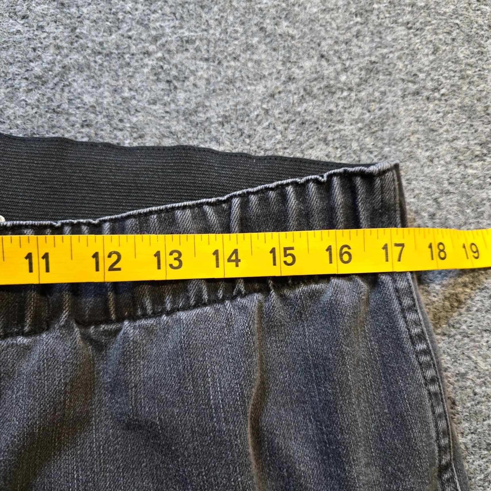 Soft Surroundings Soft Surroundings Jeans Womens Large Petite Gray Straight Leg Pull On Capsule Shirt? Size 36" / US 14 / IT 50 - 5 Thumbnail