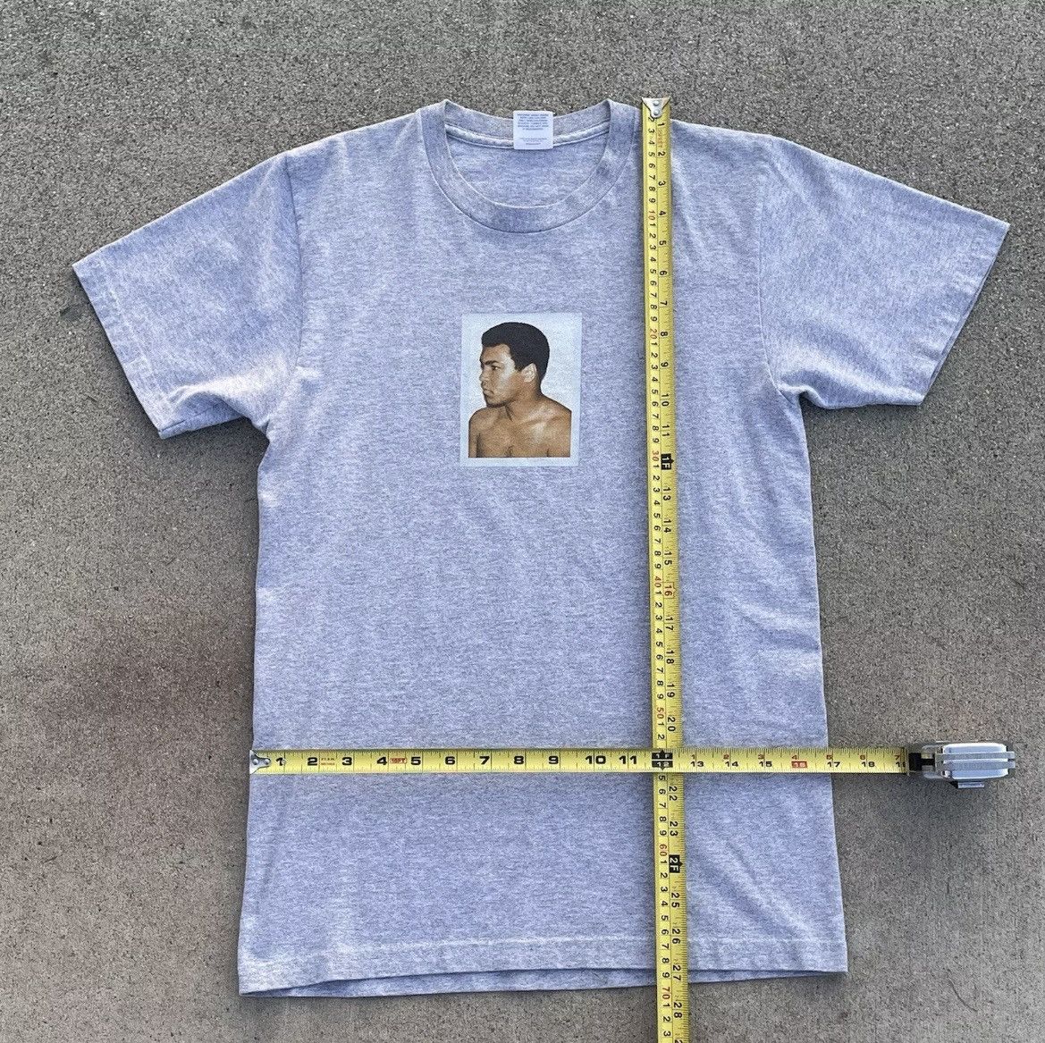 Andy Warhol × Supreme SS16 Supreme Andy Warhol grey sz Small T-shirt Muhammad Ali Size US S / EU 44-46 / 1 - 6 Thumbnail