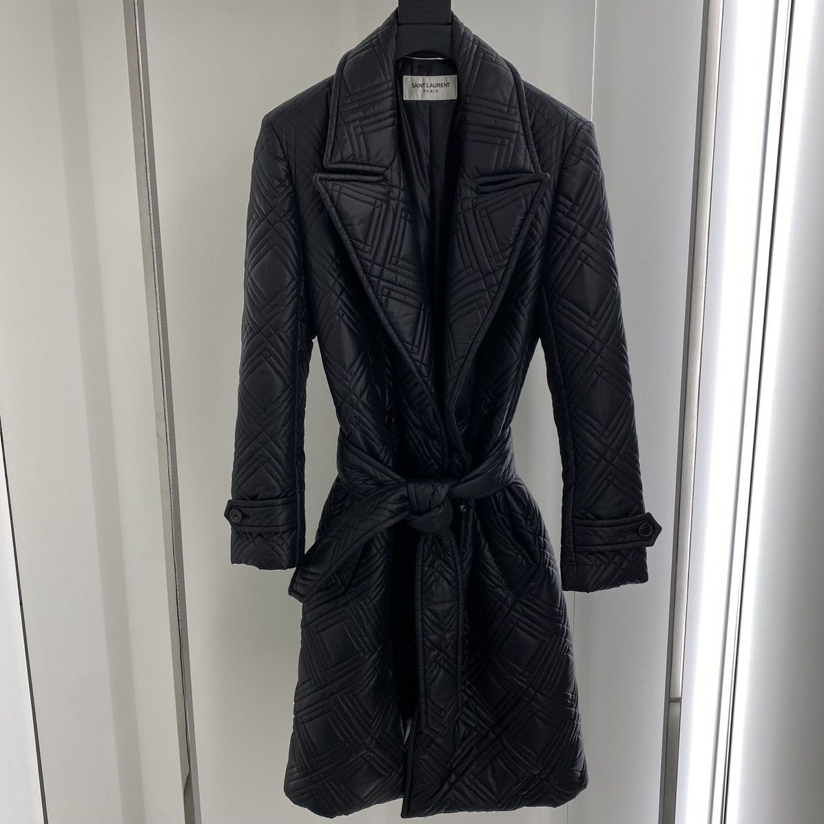 Saint Laurent Paris Saint Laurent Quilted Coat in Medium Size US M / EU 48-50 / 2 - 2 Thumbnail