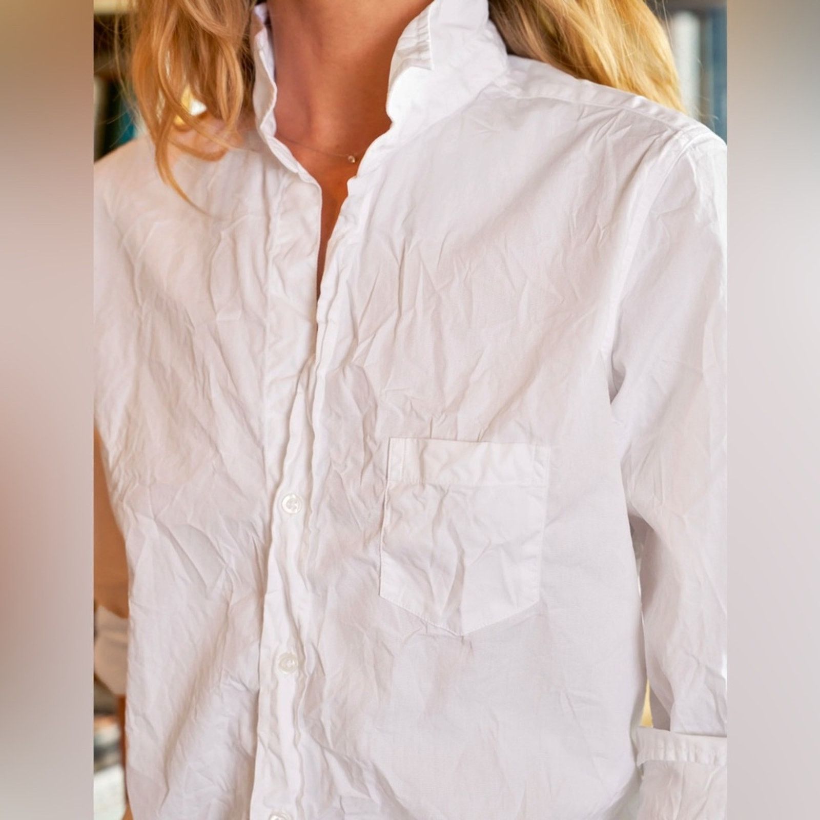 Frank & Eileen Frank & Eileen Barry Button-Up Shirt Signature Crinkle Size M / US 6-8 / IT 42-44 - 11 Thumbnail