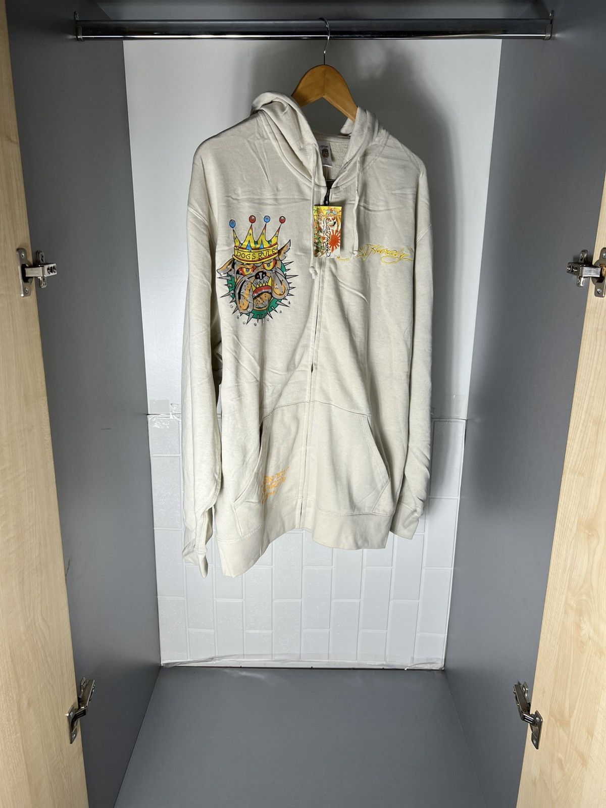 Ed Hardy VINTAGE ED HARDY BY CHRISTIAN AUDIGIER DESIGNER JAPANESE Y2K Size US XXL / EU 58 / 5 - 10 Thumbnail
