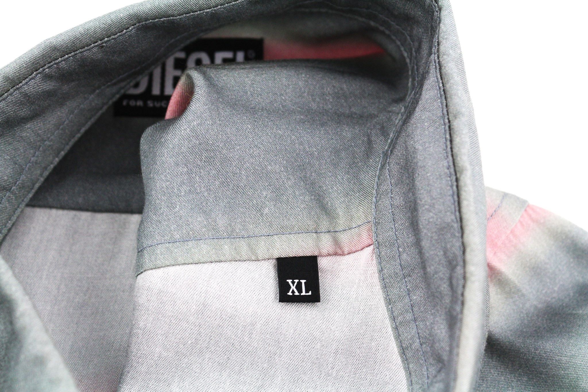 Diesel S-TUCKER-STRIPE XL Patterned Buttoned Logo 40495 Size US XL / EU 56 / 4 - 7 Thumbnail