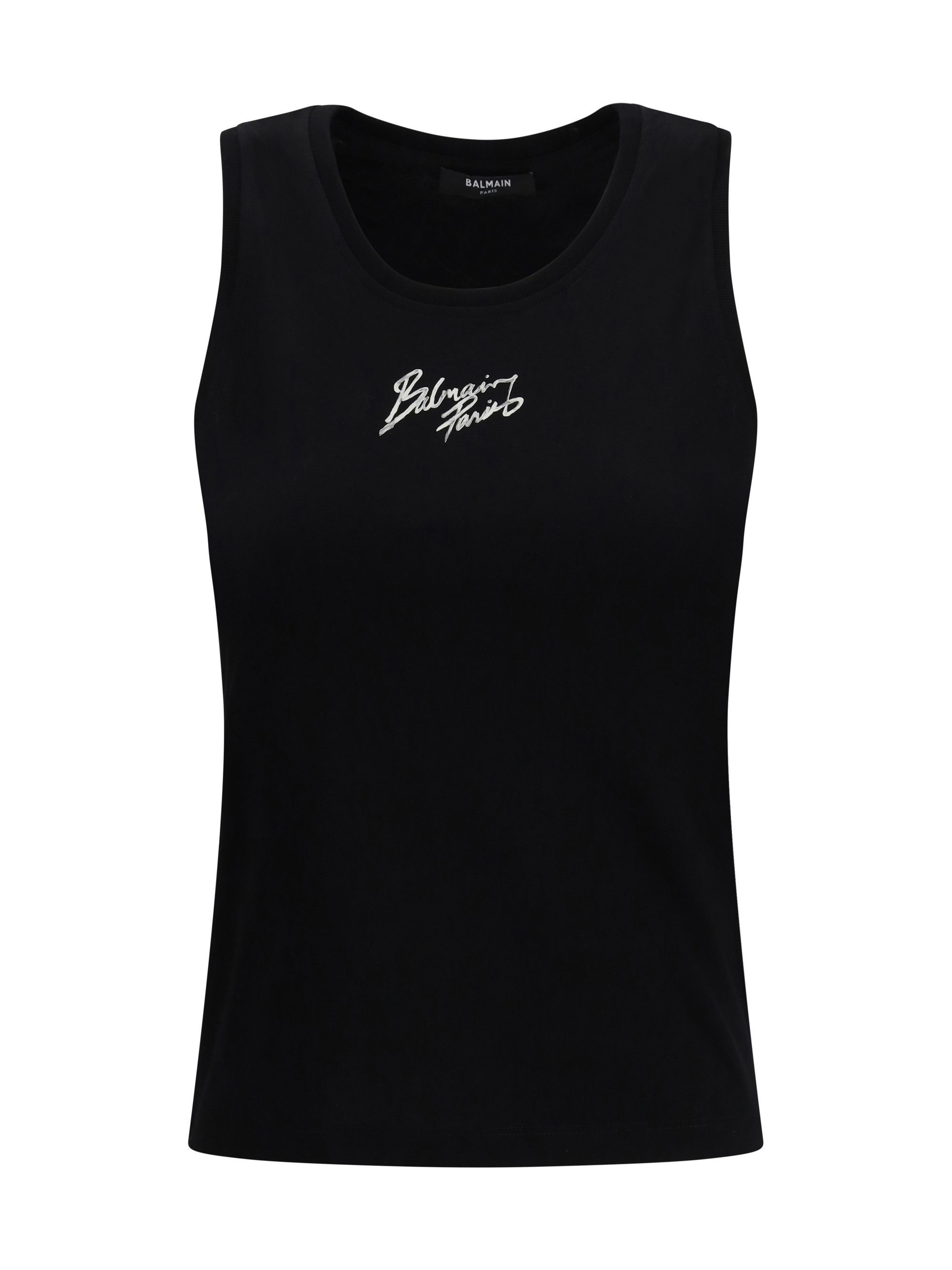 Balmain Paris brush print Tank Top Size L / US 10 / IT 46 - 1 Thumbnail