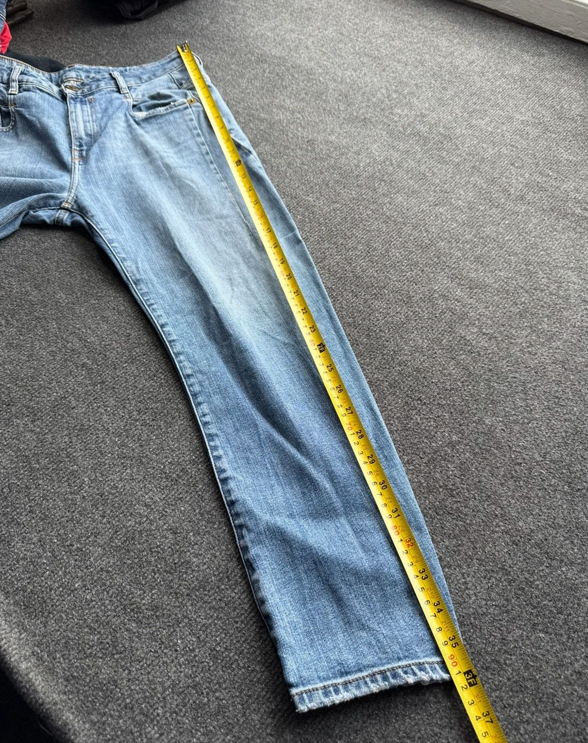 Diesel Luxury 00s Y2K Diesel D-Fayza Boyfriend Low Waist Jeans Size 27" / US 4 / IT 40 - 20 Thumbnail