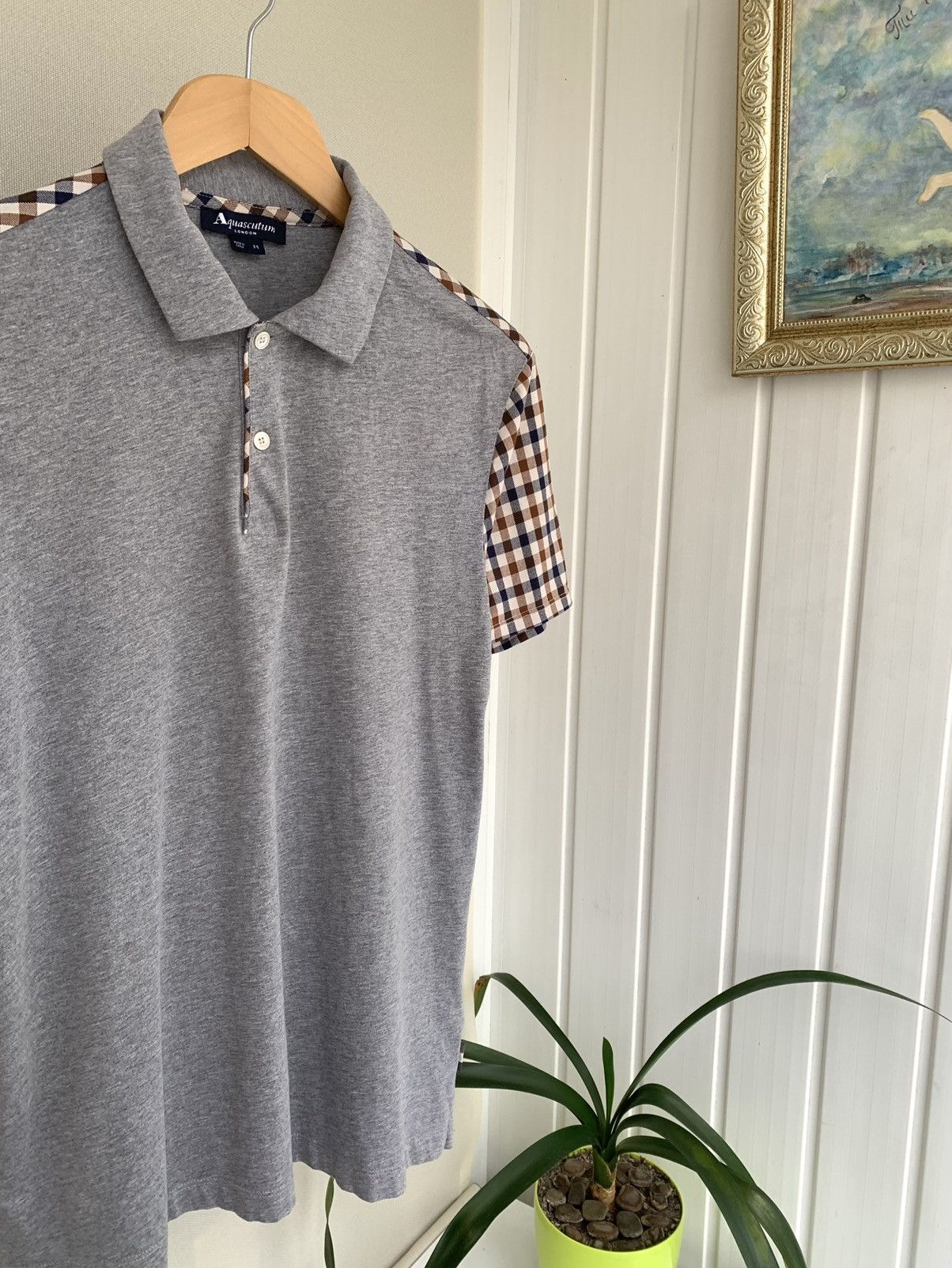 Aquascutum Aquascutum Mens Polo Shirt Size M Size US M / EU 48-50 / 2 - 2 Thumbnail