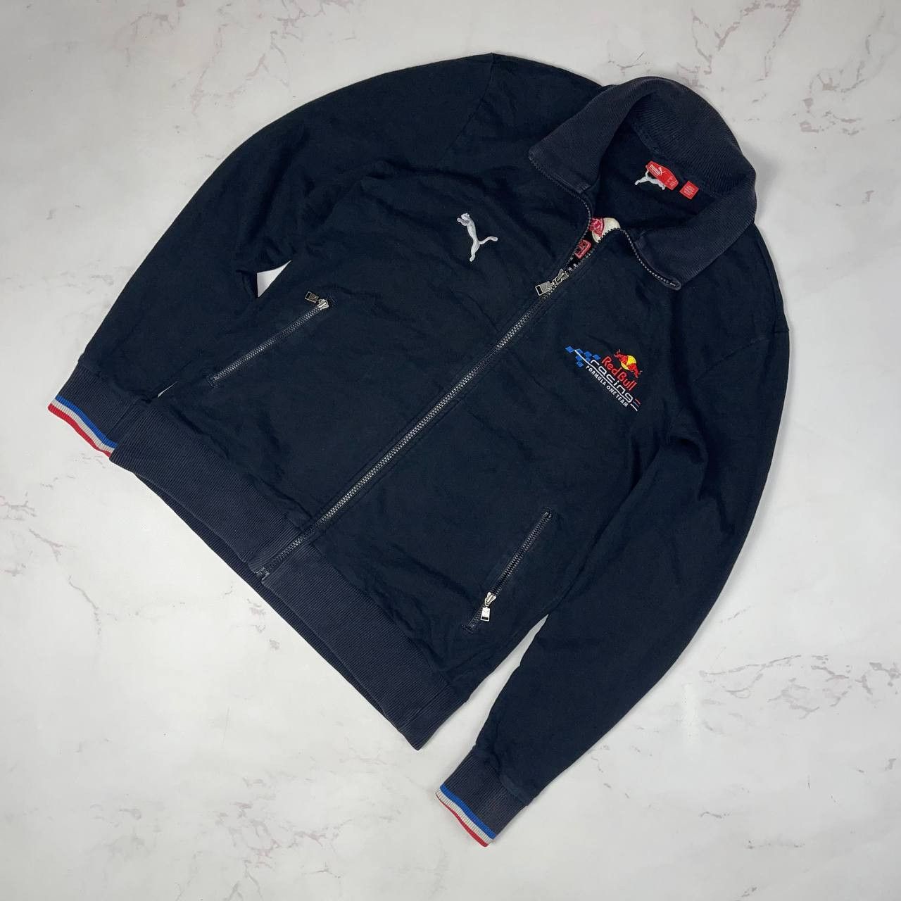 Puma Puma Red Bull Racing Formula 1 Zipped Hoodie Streatwear Sz S Size US S / EU 44-46 / 1 - 2 Thumbnail