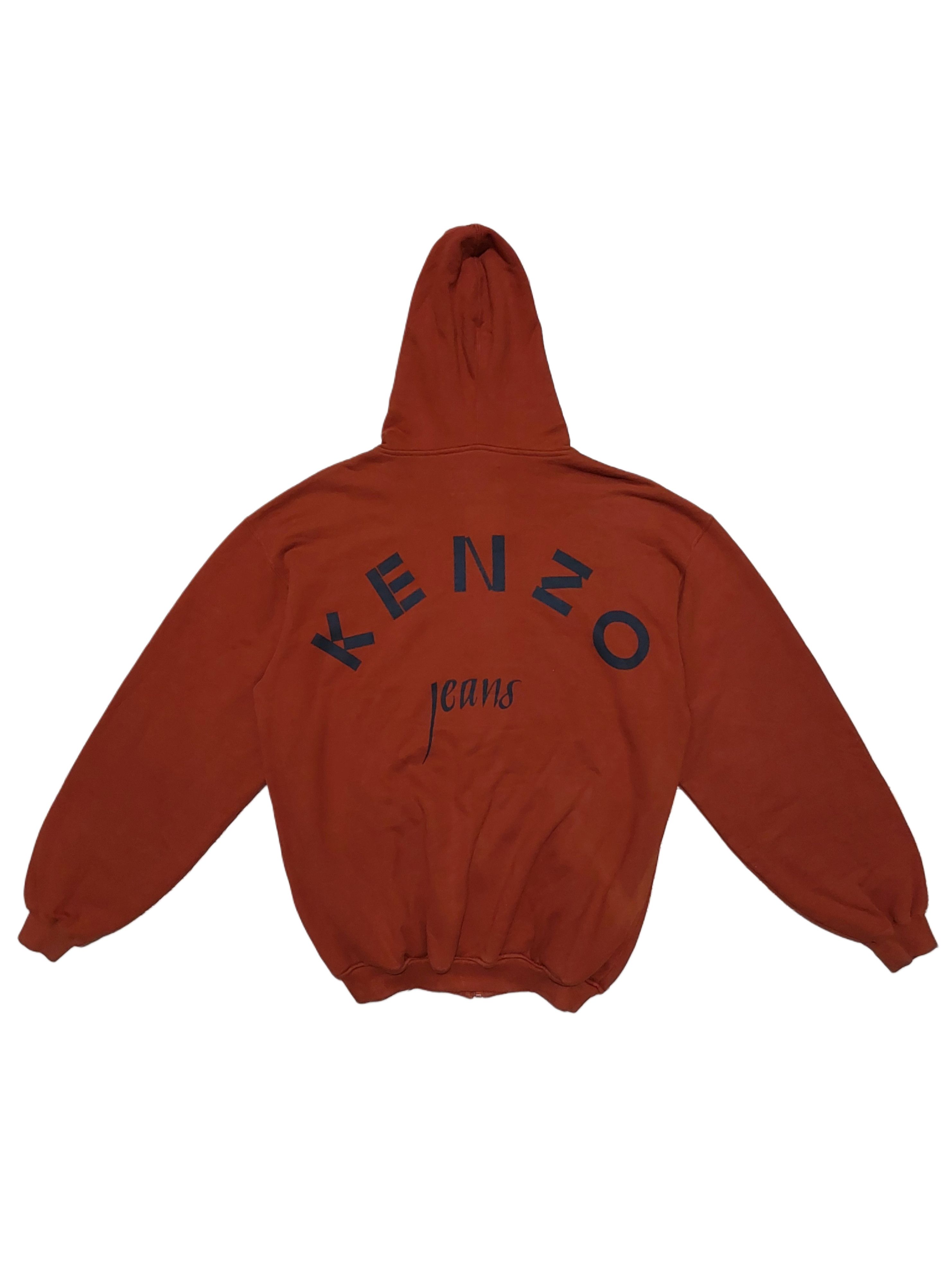 Kenzo Kenzo jeans zipper hoodie Size US XL / EU 56 / 4 - 8 Thumbnail