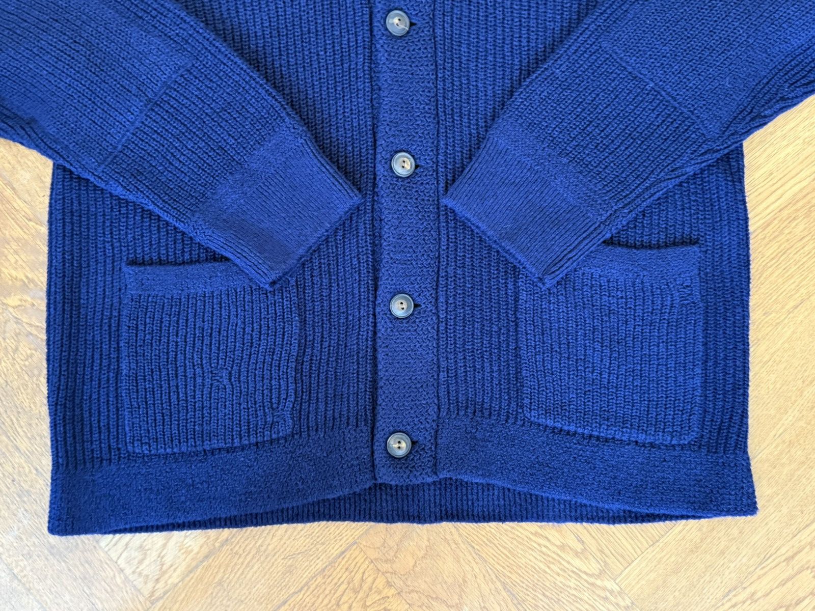 Polo Ralph Lauren Polo by Ralph Lauren Shawl-Collar Cardigan Sweater Size US XXL / EU 58 / 5 - 3 Thumbnail