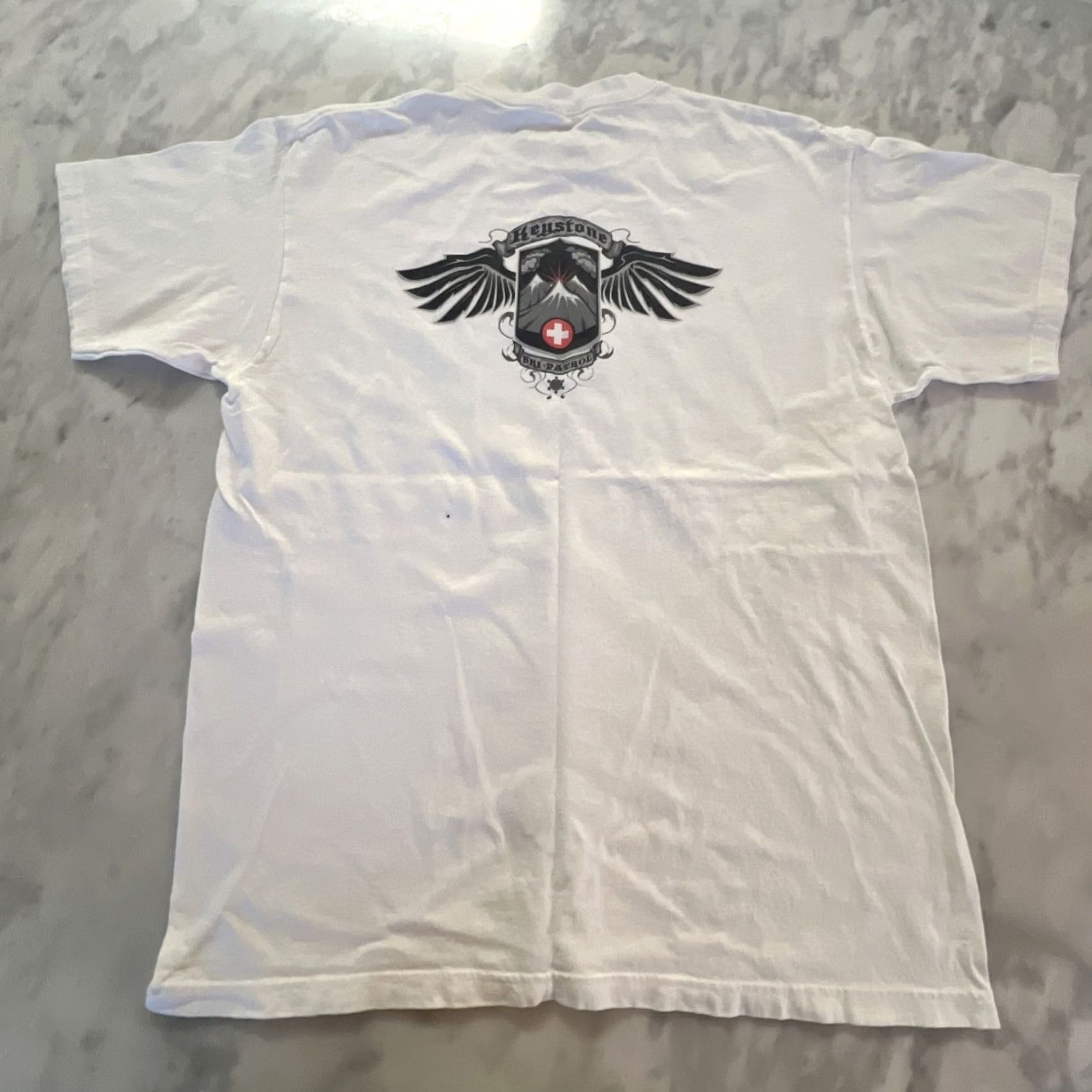 Anvil Keystone Ski Patrol Shirt Large White Colorado Graphics Double Sided Men’s T Size US L / EU 52-54 / 3 - 3 Thumbnail
