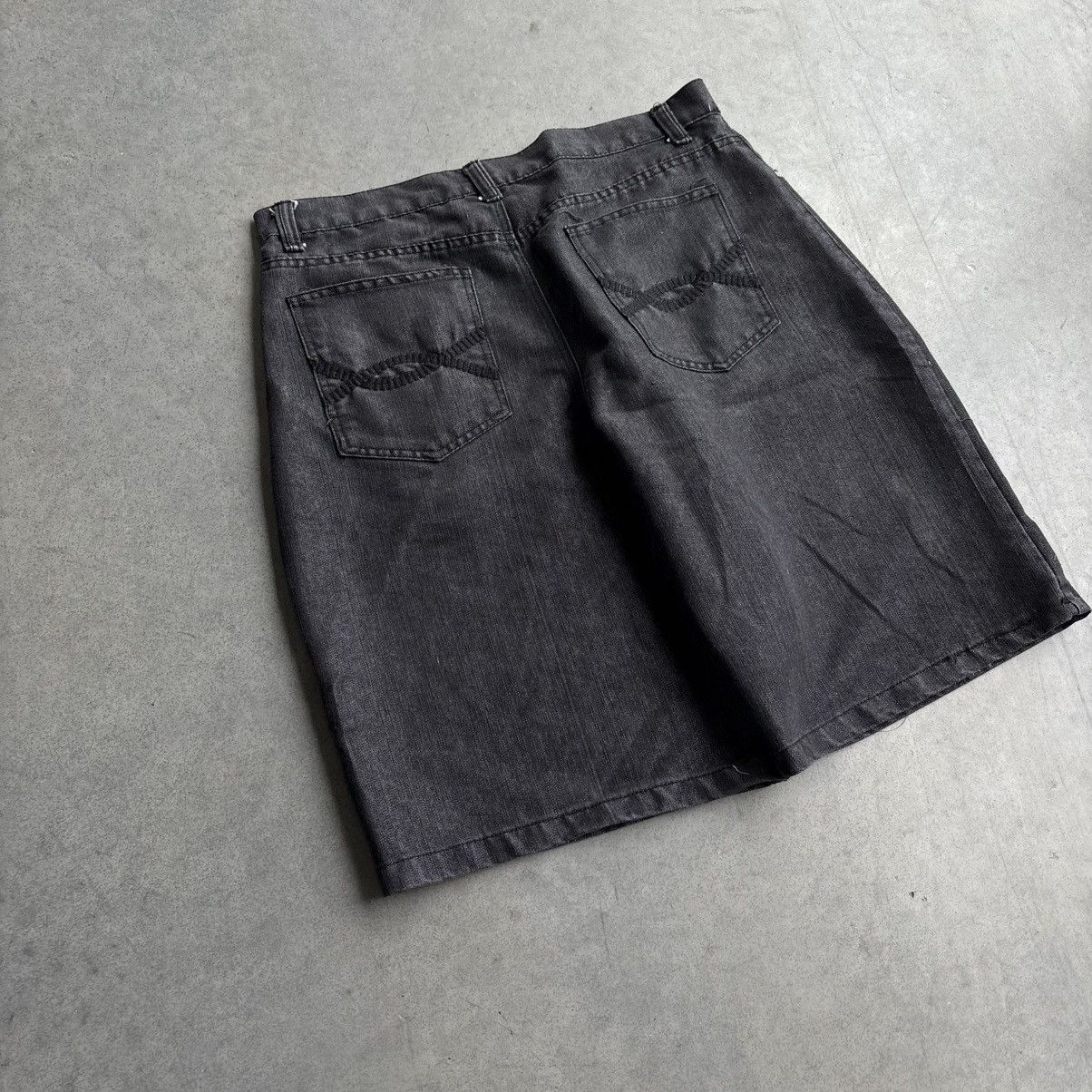 Brooklyn Xpress × Vintage Y2K Baggy Black Brooklyn Xpress Style Jorts Shorts 38 Size US 38 / EU 54 - 10 Thumbnail