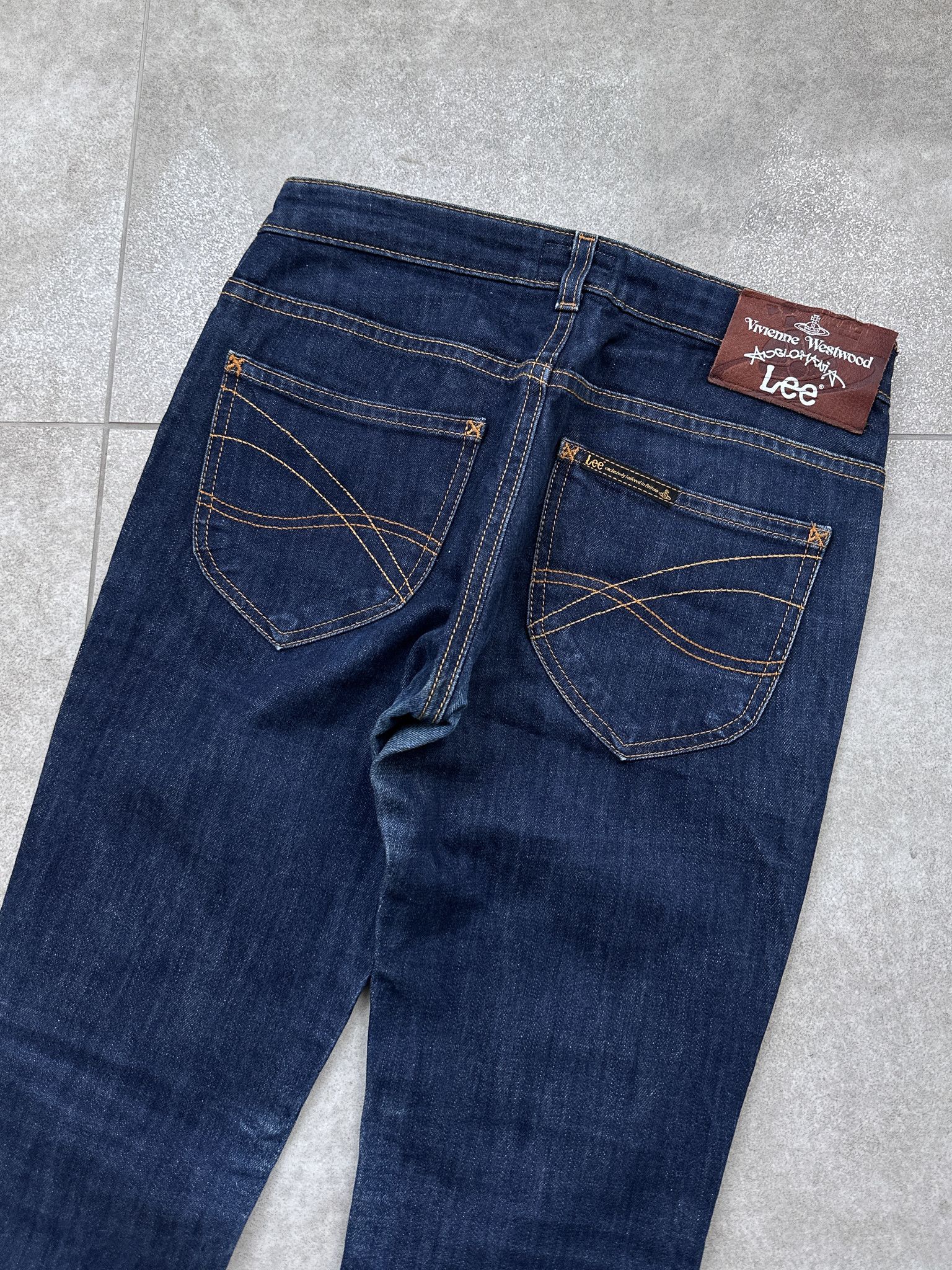 Vivienne Westwood × Lee skinny pants Vivienne Westwood Anglomania x Lee Low Crotch Jeans Size