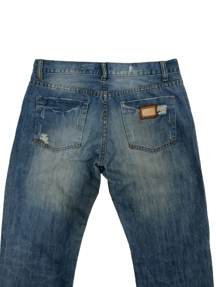 Dolce & Gabbana DOLCE & GABBANA Distressed Jeans Nice Style Size US 33 - 4 Thumbnail