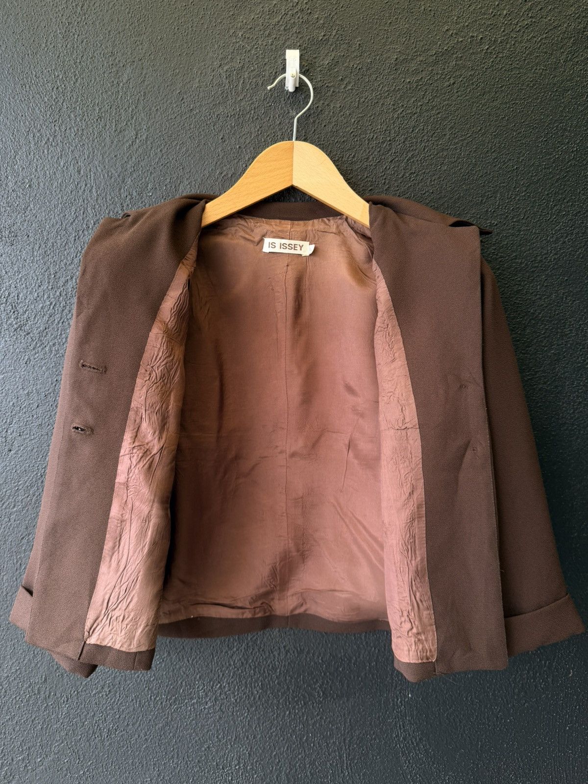 Issey Miyake Archival 80s I.S. Issey Miyake Chisato Tsumori Boxy Brown Size L / US 10 / IT 46 - 5 Thumbnail
