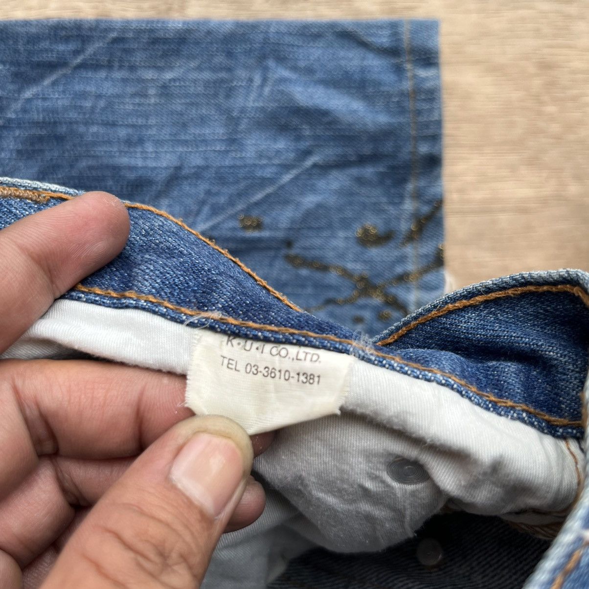 If Six Was Nine × Japanese Brand KUI DISTRESSED DENIM BOOTCUT IF SIX WAS NINE STYLE Size US 32 / EU 48 - 7 Thumbnail