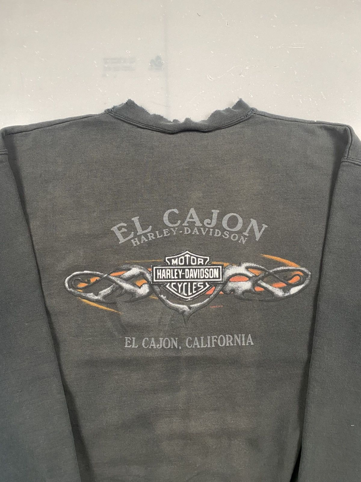 Harley Davidson Grail Vintage y2k 2006 Harley Davidson El Cajon Distressed Size US M / EU 48-50 / 2 - 2 Thumbnail
