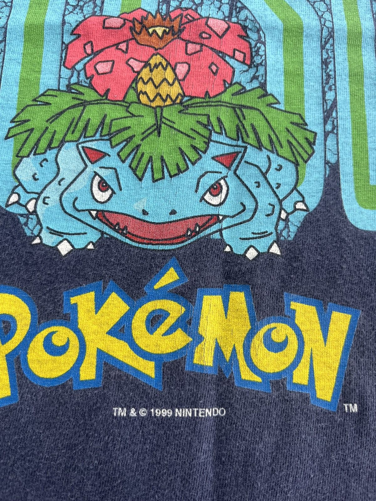 Nintendo × Pokemon × Vintage Vintage Pokemon VENUSAUR Nintendo 1999’s (Kid Size) Tshirt Size US M / EU 48-50 / 2 - 7 Thumbnail